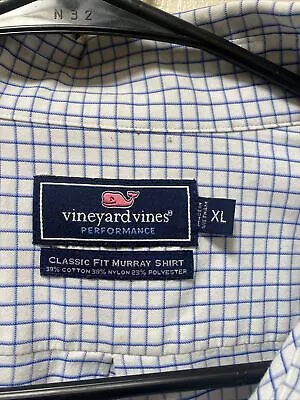 Vineyard Vines Tucker Shirt Mens XL Classic Fit Long Sleeve  Plaid Casual • $18