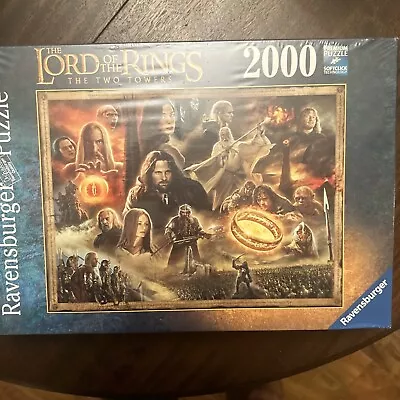 Ravensburger The Lord Of The Rings: The Two Towers Jigsaw Puzzle - 2000pc Sealed • $44.99
