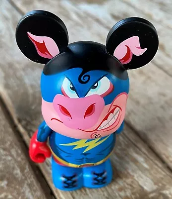 Disney VINYLMATION 3  Zooper Heroes' Series PIG Collectible Toy Head & Arms Move • $9.99