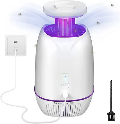 Plug-in Mosquito Zapper Max 1076Sq.Feet Range Electric Fly Zapper With 3 Modes M • £33.48