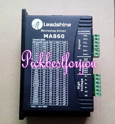 LeadShine MA860H 24 Phase Stepper Motor Drive Up To 80VAC/110VDC 7.2A  #HZ54 YD • $69