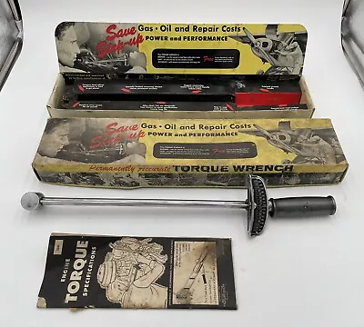 Tractor Supply Vintage Torque Wrench A451 Original Box Plus Specs Pamphlet • $24