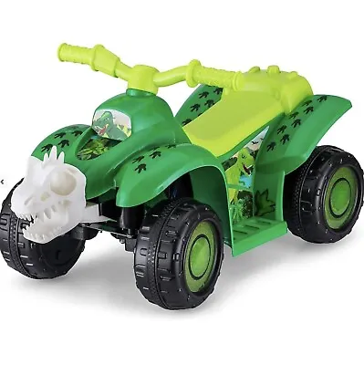 Kid Trax Toddler Dinosaur Quad Kids Electric Ride On Toy 6 Volt Battery 1.5-3 • £59.95