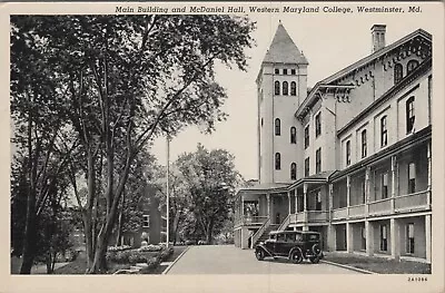 C1920s Postcard Westminster Maryland Western Maryland College McDaniel H. 4686.4 • $4.25