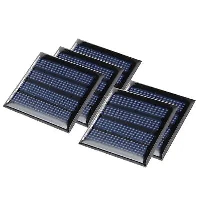 5Pcs 2V 50mA Poly Mini Solar Cell Panel Power Module DIY For Phone Toys Charger • $7.34