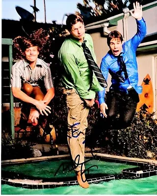 $465.28 • Buy Adam Devine, Blake Anderson, And Anders Holm Signed Workaholics Cast 8x10 Photo