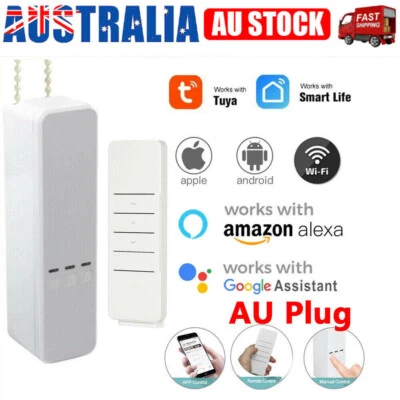 $90.99 • Buy Wifi Smart Chain Roller Blind Shade Shutter Drive Motor Power APP Control Google
