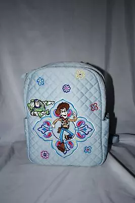 Vera Bradley X Toy Story Andys Room Embroidered Denim SMALL Backpack #38779 NWT • $79.99