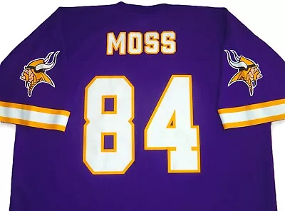 VINTAGE 90's RANDY MOSS MINNESOTA VIKINGS LOGO/ATHLETIC JERSEY (PICK A SIZE) • $79.99