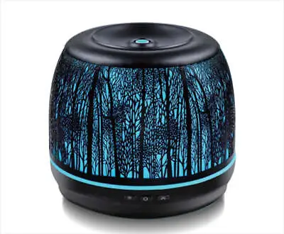 $107.90 • Buy 500ml-Metal-Essential-Oil-and-Aroma-Diffuser-Black