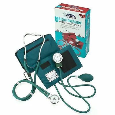 Premium Blood Pressure Cuff + Sprague Stethoscope Kit W/ Zipper Carrying Case • $19.30