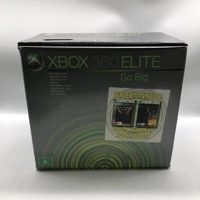 $173.08 • Buy Xbox 360 Elite Console 120GB Boxed With Halo 3 And Gears Of War Included