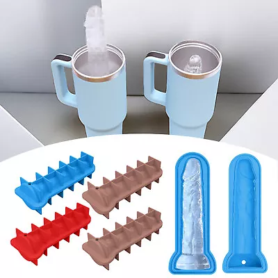 Silicone Ice Cube Tray 1/2 PCS 3D Adult Spoof Ice Trays For Whiskey Cocktails • $7.99