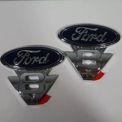 Ford Superduty F350-F750 7.3l 4  Chrome Emblem Badge Decal OEM Pair Of Two • $27.99