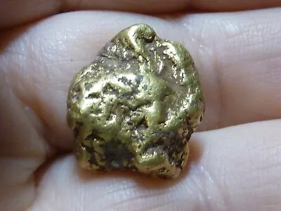 Large Natural Gold Nugget 9.582 Gram Original And Raw- Very Thick • $810