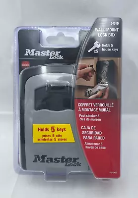 Master Lock 5401D Wall-Mount Lock Box Holds 5 House Keys P64966 NEW PACKAGE • $29.99