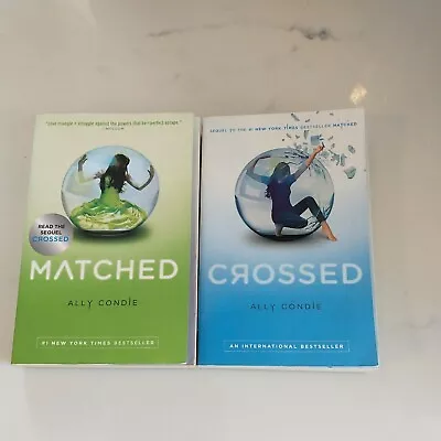 Matched & Crossed By Ally Condie 2 Books Paperback Great Shape • $9.99