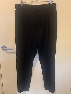 $45 • Buy Scanlan And Theodore Pants, Size 12, Wool Blend, Black.