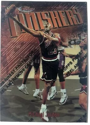 Michael Jordan #39  1997-98 Topps Finest Common Bronze • $16.98
