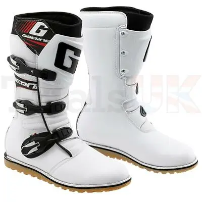 Gaerne 2023 Balance Trials Boot - White With FREE Duckswax • $337.26