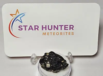 3.17 Grams 26mm Bechar 003 Lunar Meteorite Moon Polished End Cut W/ COA • $95.95