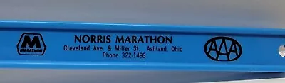 Vintage Norris Marathon Station Ashland Ohio Aaa Certified Fly Swatter • $39.99