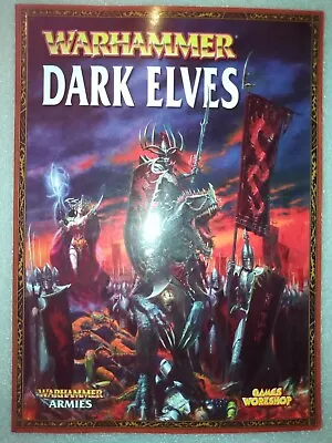 Dark Elves Warhammer Fantasy Battle Rulebook Armies 7th Army Rule Book 2008 • £18