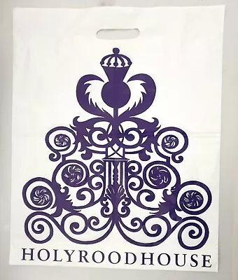 Vintage Souvenir Plastic Bag PALACE OF HOLYROODHOUSE Holyrood House England 1996 • $16.99