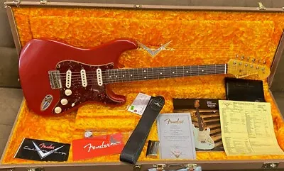 1961 Fender Stratocaster Hardtail Journeyman Relic Dakota Red 2021 • $6995