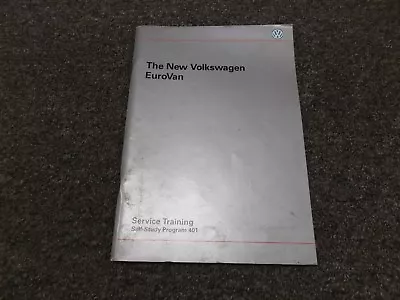 $118.55 • Buy 1992 Volkswagen Eurovan CL GL MV Weekender Service Repair Manual 1993 1994 1995