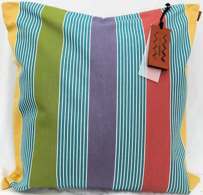 MISSONI HOME CUSHION COVER IN OUTDOOR 50x50cm REPPS WATERPROOF WELKOM 100A-1 • £98