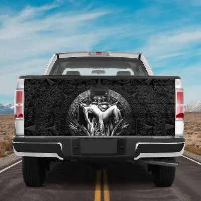 Aztec Warrior Mexican Aztec Culture Decoration Tailgate Wrap Decal Sticker • $49.99