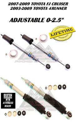 Bilstein Adjustable Front/rear Shocks For 07-09 Toyota Fj Cruiser 03-09 4runner • $424.99