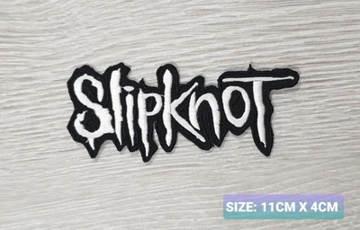 £3.25 • Buy Slipknot Rock Music Band Logo Embroidered Applique Iron / Sew On Patches