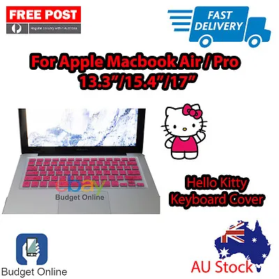 Hello Kitty Keyboard Case Cover Protector For Apple MacBook Pro Air 13.3  15  17 • $11.43