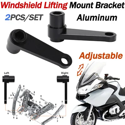 2x Windscreen Deflector Lifting Mount Bracket For BMW K1600GT GTL K1600B R1200RT • $36.09