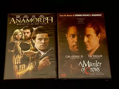 2 Thriller DVD Lot! Anamorph A Murder Of Crows BRAND NEW / FACTORY SEALED • $0.80