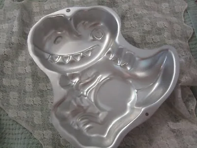 Wilton Little Dinosaur Cake Pan T Rex Happy Smiling • $6