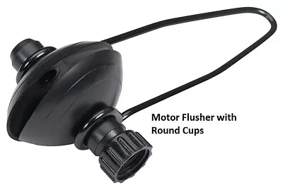 $4.99 • Buy Universal Round Muff Motor Flusher For Boats Flush Away Sand/Salt Outboard Lower