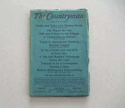 THE COUNTRYMAN MAGAZINE  VOL.  XXX1V  No.2  1946  WINTER • £5