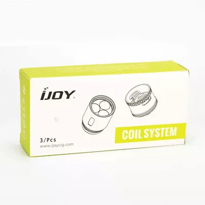 Ijoy X3 & Dm Coils For Avenger Diamond Captain Tanks - Mesh C1s - 3x Pack • £10.99