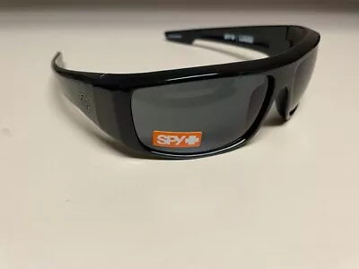 NEW Spy Logan Sunglasses Gloss Black With Happy Gray Green Lens • $85.99