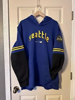 Seattle Mariners 2023 Nike City Connect Two Tone Hoodies XXL • $74.95