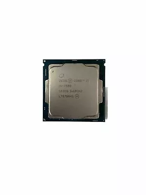 Intel Core I5 7500 3.40GHz CPU Processor • $50
