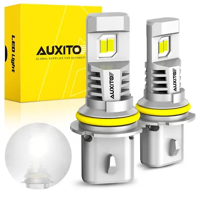 AUXITO 9007 HB5 LED Headlight Bulbs High Low Beam Super Bright 30000LM CAnbus X2 • $38.99