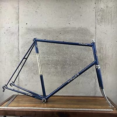 Vintage Fuji Royale II Frame Set 64 Cm 25 Tall XL Large CRMO Japan CRMO 126 Lug • $209.30