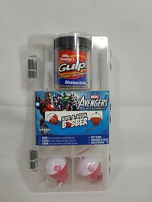 NEW Marvel Avengers Hide-A-Hook Bobber Shakespeare Fishing Kit • $9.99