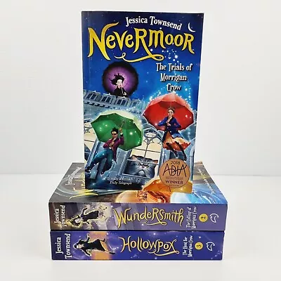 Jessica Townsend Nevermoor Series Paperbacks Books 1 2 3 Wundersmith Hollowpox • $25