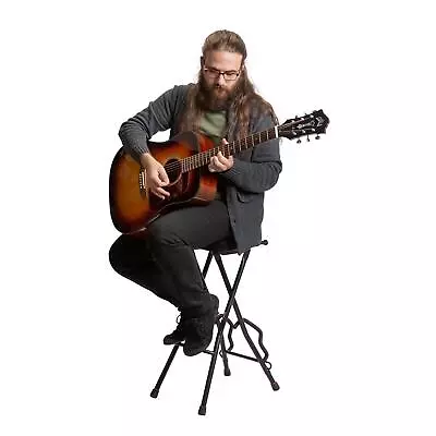 Gator Frameworks GFW-GTRSTOOL Guitar Stool With Stand • $79.99