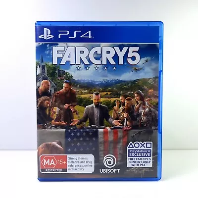 Far Cry 5 PS4 Region 4 Blue-ray Gold Edition • $17.57